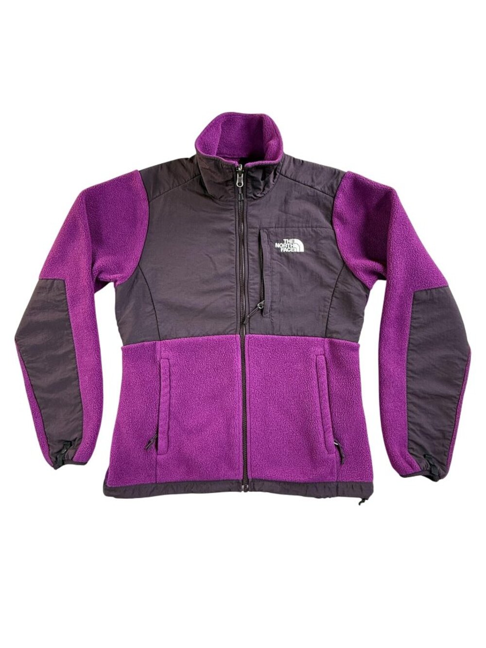 The North Face Jacket Women Small Purple Denali Polartec Fleece Full Zip Outdoor - Picture 1 of 16